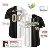 Custom Stripe Fashion Personalized Authentic Baseball Jersey BSBJ01-E06043-6